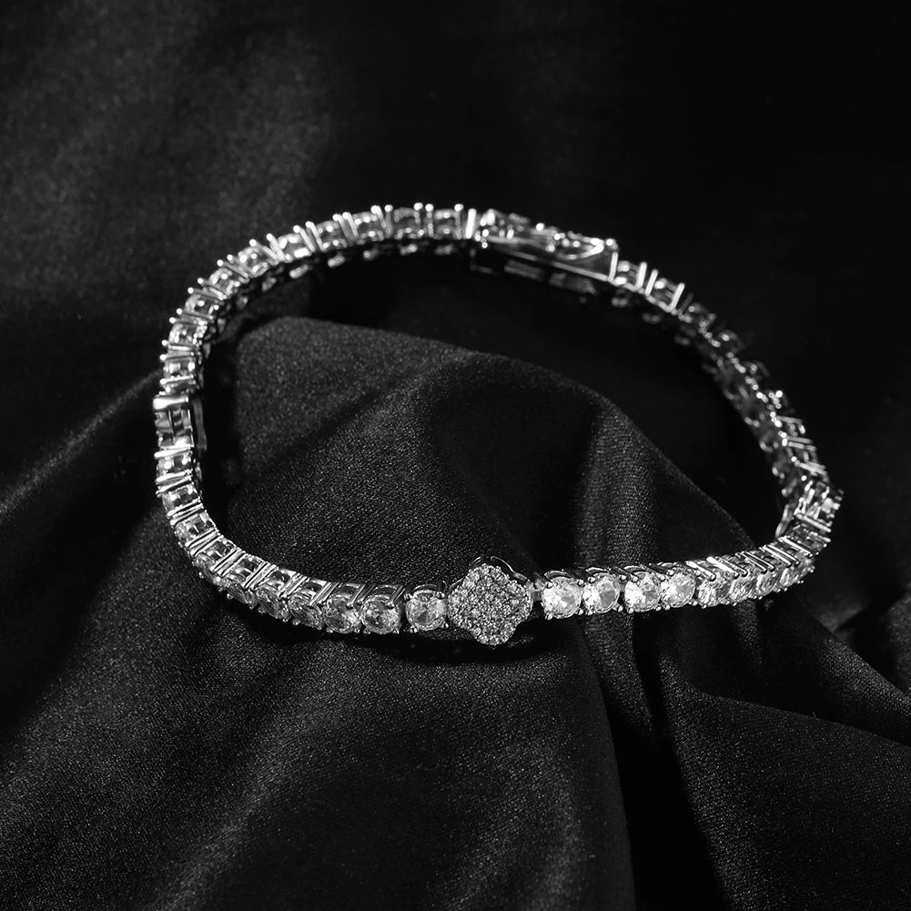 Clover Tennis Bracelet