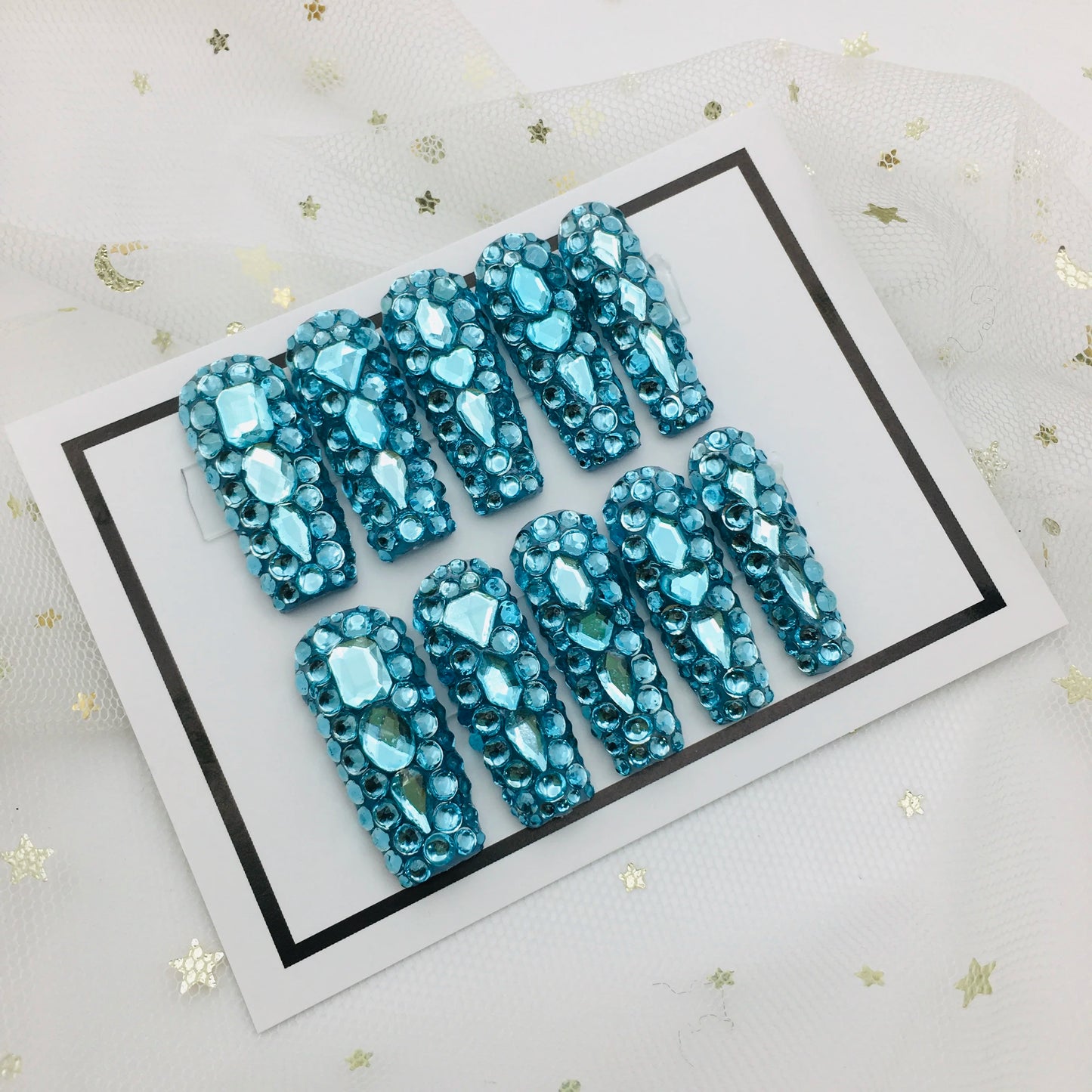 HANDMADE BLING PRESS ONS