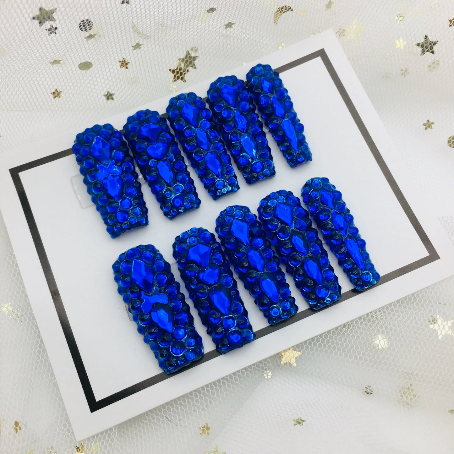 HANDMADE BLING PRESS ONS