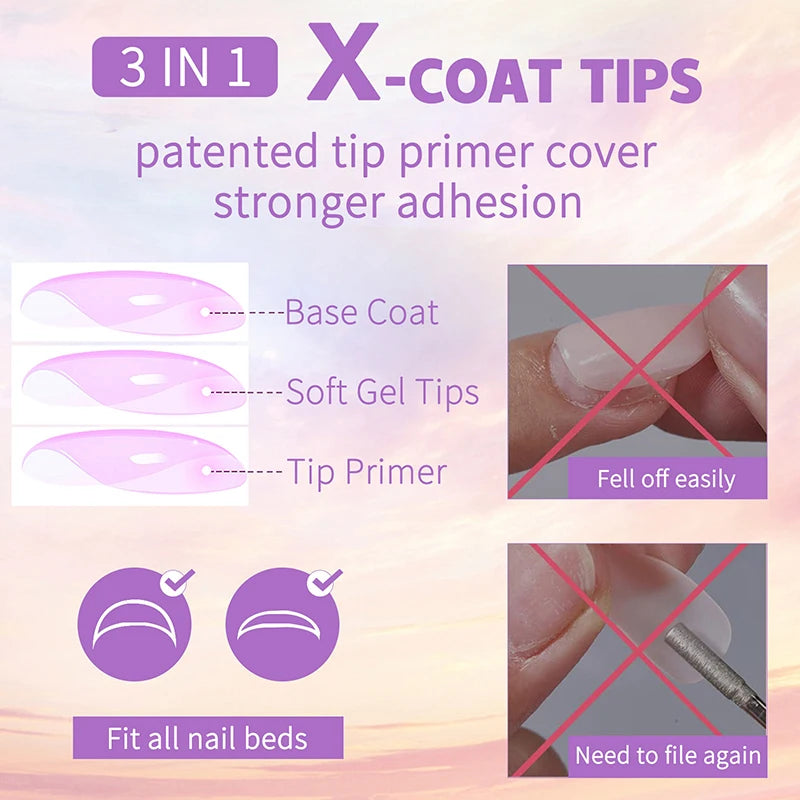 150pcs Black Manicure Press Ons