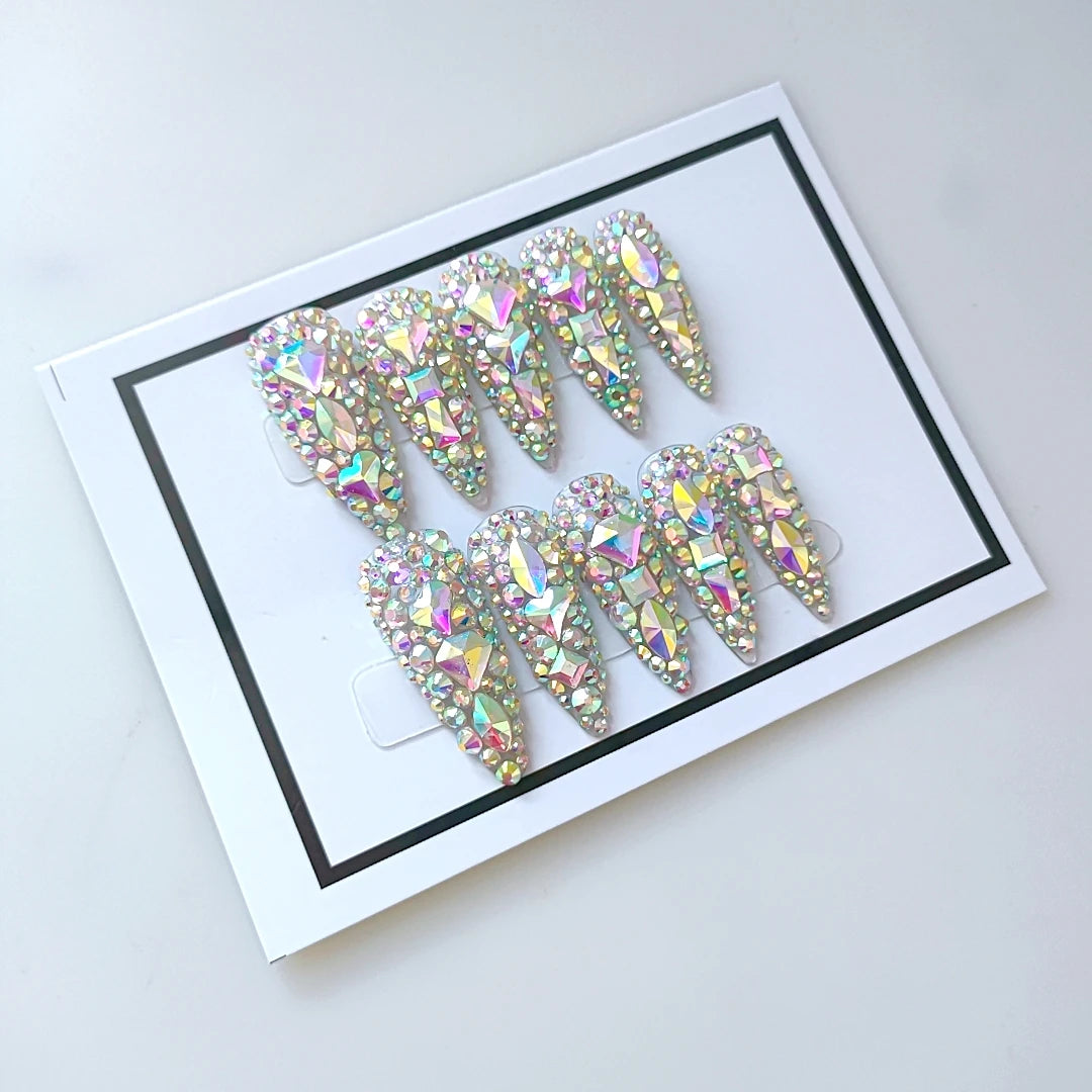 HANDMADE BLING PRESS ONS