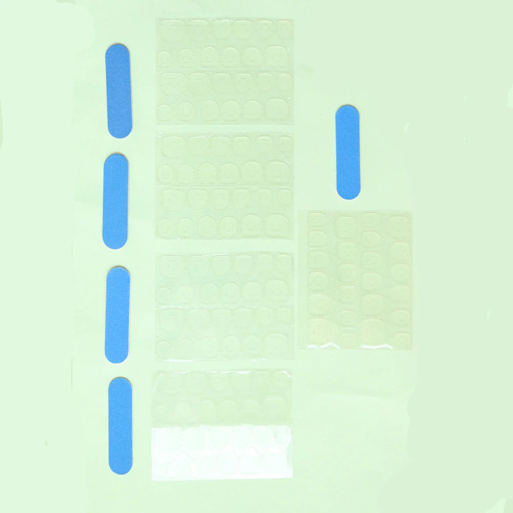 120PCS Full Cover French Duck Nails