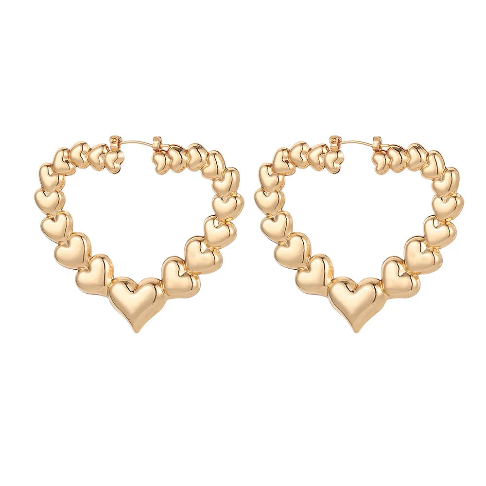 Multi Heart Earrings