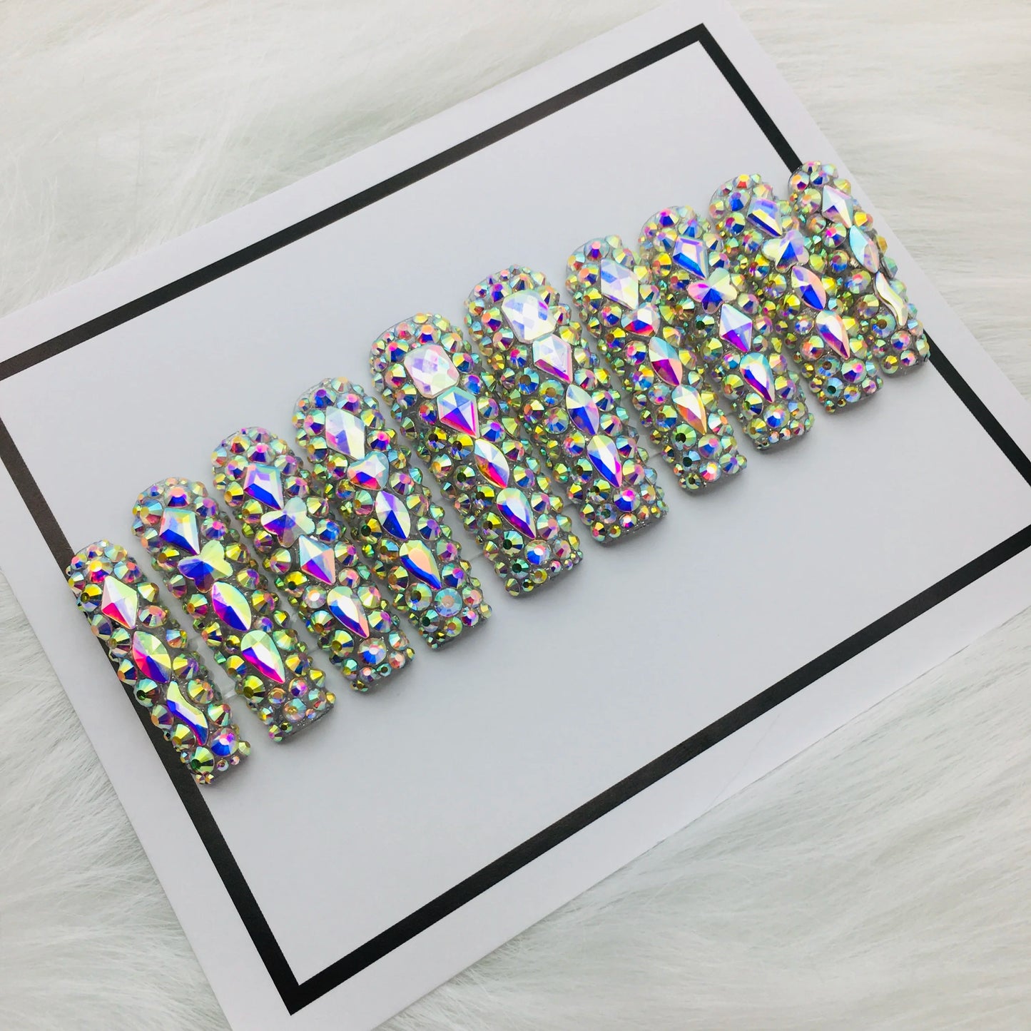 HANDMADE BLING PRESS ONS