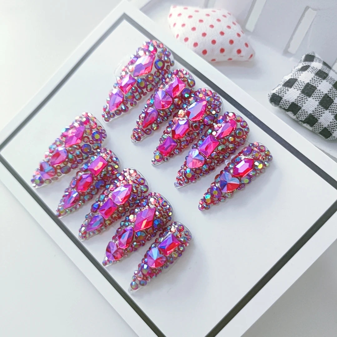 HANDMADE BLING PRESS ONS