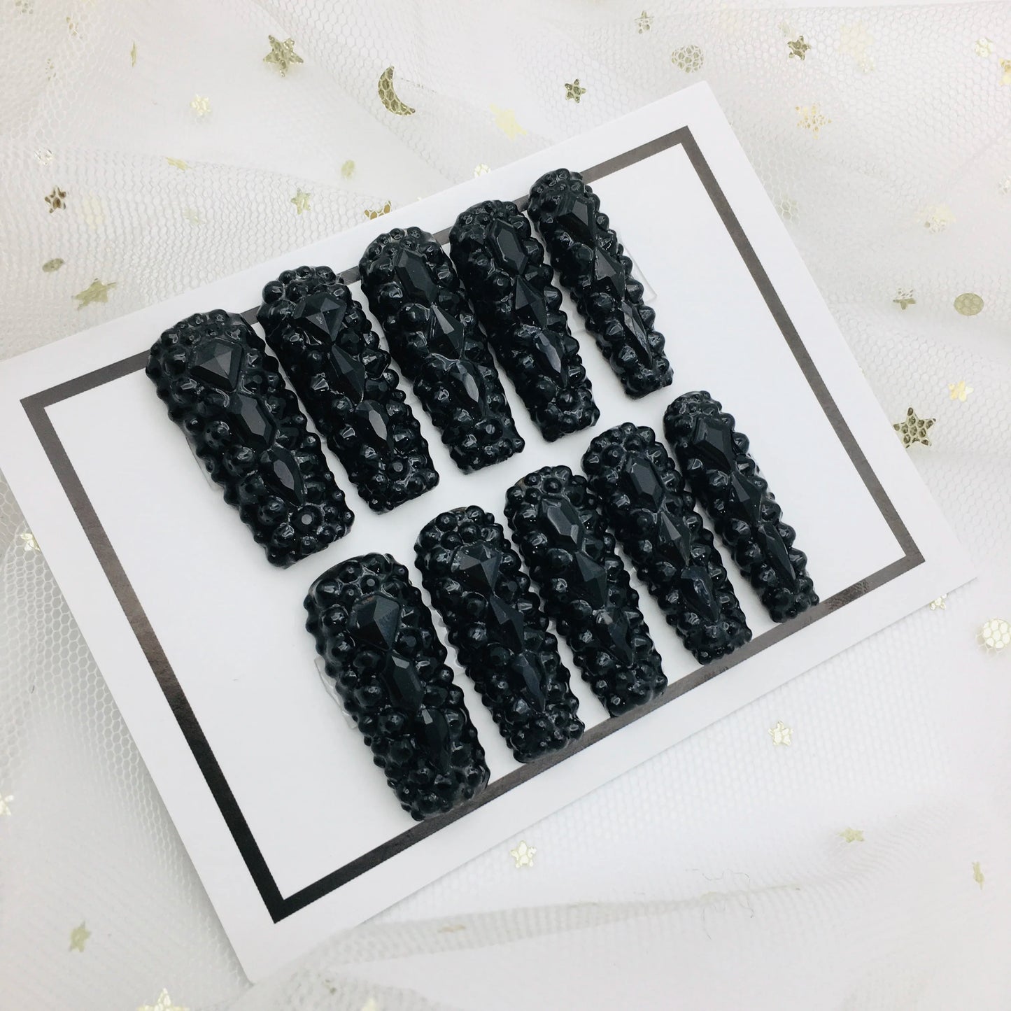 HANDMADE BLING PRESS ONS