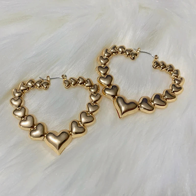 Multi Heart Earrings