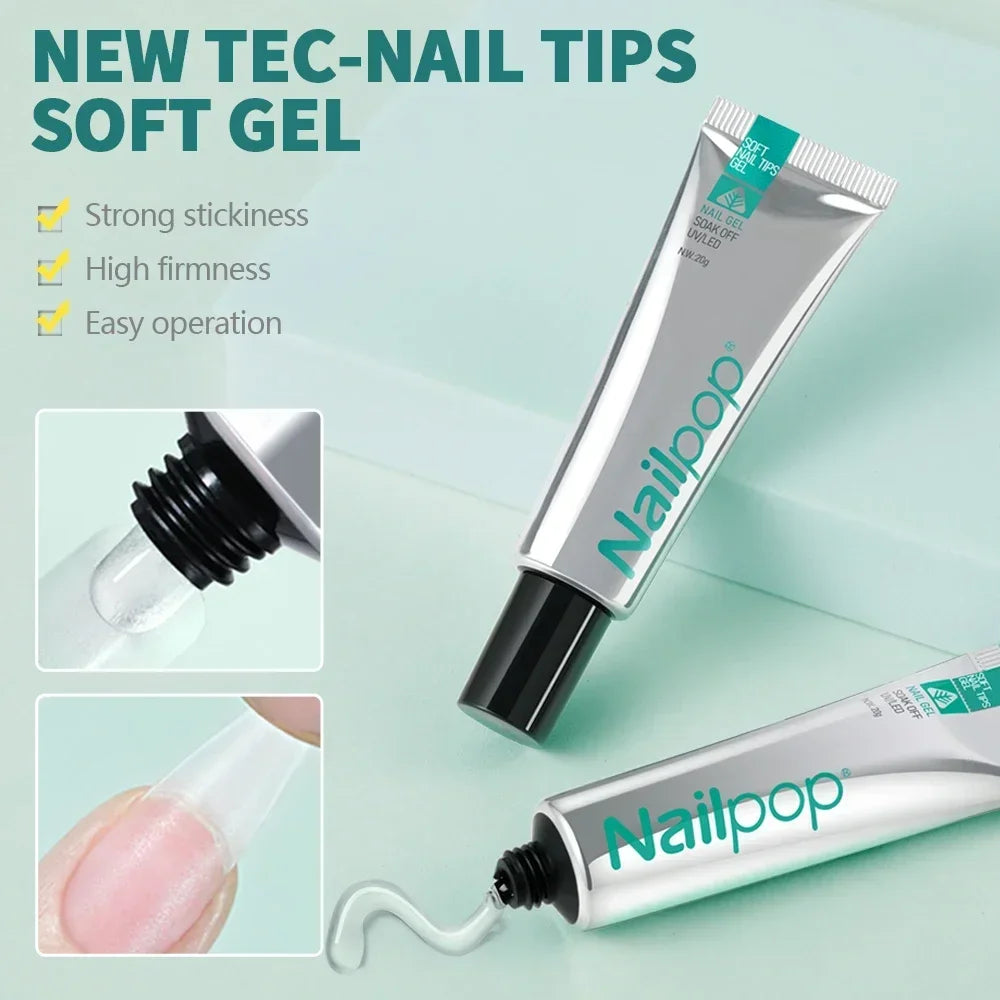 Nailpop  Soft Gel Extension Starter Kit